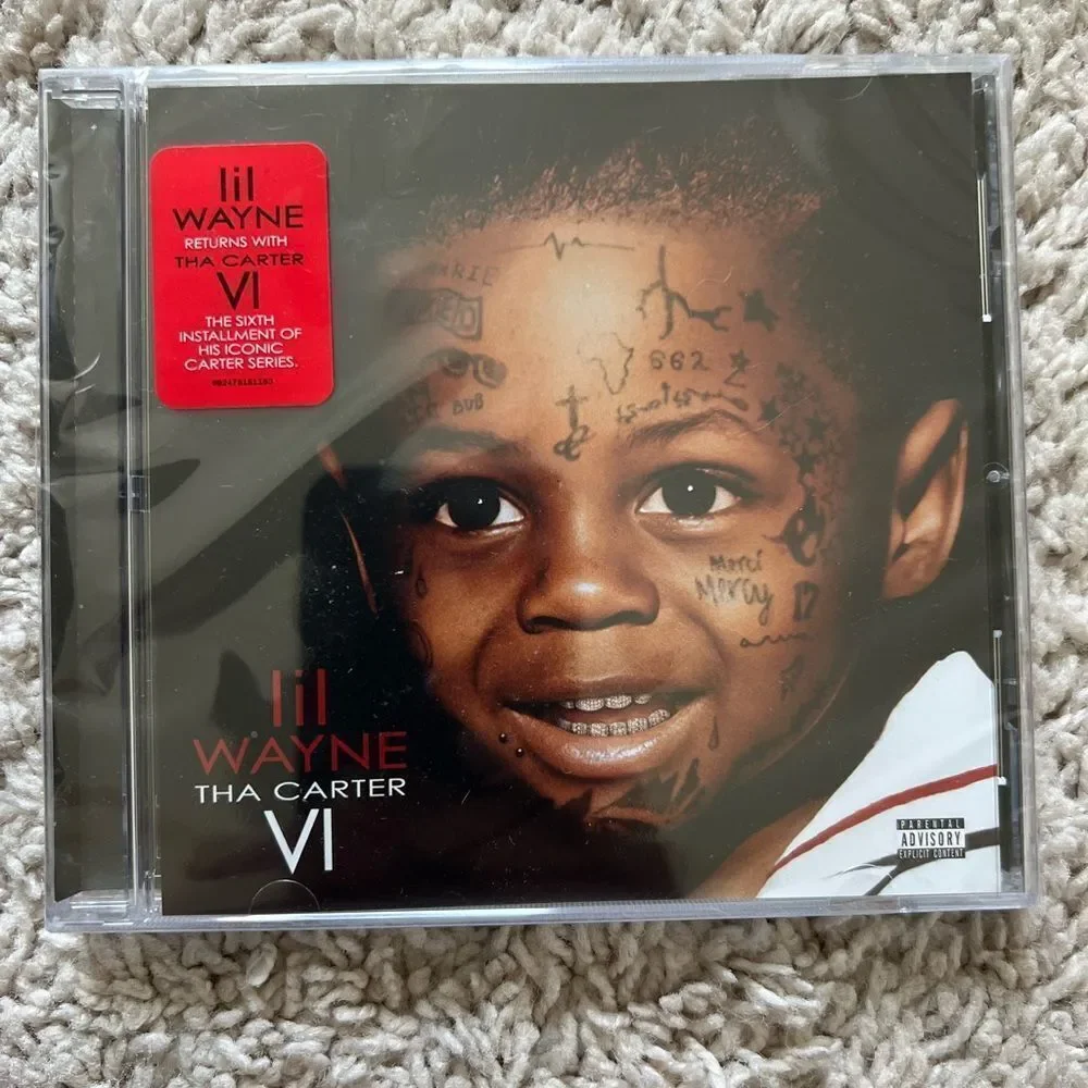 LIL WAYNE Tha Carter VI CD ALBUM WITH Signed AUTOGRAPH Art Card